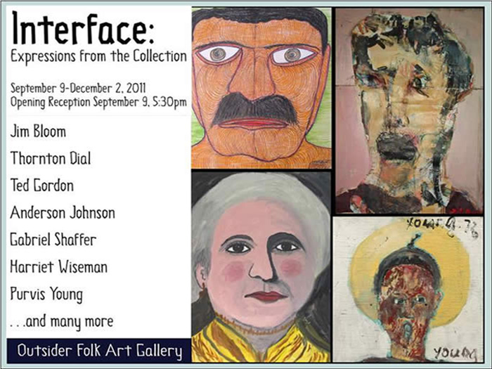 Interface Expressions from the Collection at the Outsider Folk Art Gallery