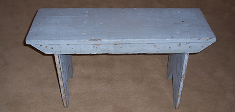 Grey Bench | ANO035 35w x 12h x 17d price $100 