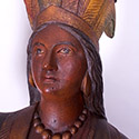 Cigar Store Figures | Thomas V. Brooks | Tobaconist Indian Maiden