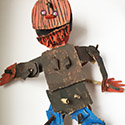 Brent Brown BRB256 | William the Scarecrow, at the Outsider Folk Art Gallery
