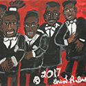 Brent Brown BRB313 | The Temptations, 2017 at the Outsider Folk Art Gallery