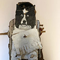 Brent Brown BRB517 | Border Collie, 2018 at the Outsider Folk Art Gallery