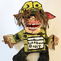 Brent Brown BRB572 | Knuckles the Goblin, 2019 at the Outsider Folk Art Gallery