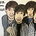 Brent Brown BRB624 | The Beatles, 2019 at the Outsider Folk Art Gallery