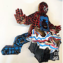 Brent Brown | BRB775 | Spiderman and Web - Mini, 2020 - Angle 2