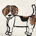 Brent Brown BRB922 | Snoopy the Beagle, 2021 at the Outsider Folk Art Gallery