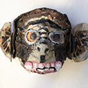 Brent Brown BRB931 | Monkey Head, 2021 at the Outsider Folk Art Gallery