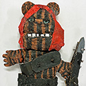 Brent Brown BRB992 | Troy the Ewok, 2022 at the Outsider Folk Art Gallery