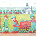 John "Jack" Savitsky SAJ001 at the Outsider Folk Art Gallery