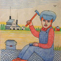 John "Jack" Savitsky SAJ011 at the Outsider Folk Art Gallery
