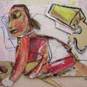 JB066 Jim Bloom at the Outsider Folk Art Gallery