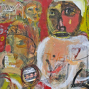 JB1103 Jim Bloom at the Outsider Folk Art Gallery
