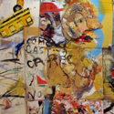 JB1325 Jim Bloom at the Outsider Folk Art Gallery