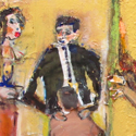 JB1375 Jim Bloom at the Outsider Folk Art Gallery