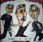 JB091 Jim Bloom at the Outsider Folk Art Gallery