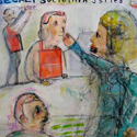 JB0451 Jim Bloom at the Outsider Folk Art Gallery