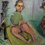 JB436 Jim Bloom at the Outsider Folk Art Gallery
