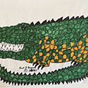 Brent Brown BRB1014 | Croc, 2020 at the Outsider Folk Art Gallery
