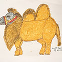 Brent Brown BRB1092 | Harry the Camel at the Outsider Folk Art Gallery