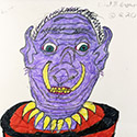 Brent Brown BRB1110 | Rudy the Troll at the Outsider Folk Art Gallery