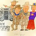 Brent Brown BRB1197 | Back to the Future at the Outsider Folk Art Gallery