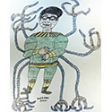 Brent Brown BRB1205 | Doctor Octopus (Doc Ock) from Marvel at the Outsider Folk Art Gallery