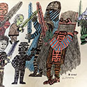 Brent Brown BRB1219 | Return of the Jedi (Star Wars) at the Outsider Folk Art Gallery