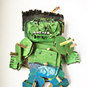 Brent Brown BRB254 | The Hulk, at the Outsider Folk Art Gallery