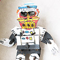 Brent Brown BRB301 | Robo the Decorated Ranger, at the Outsider Folk Art Gallery