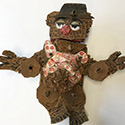 Brent Brown BRB461 | Fozzie Bear, at the Outsider Folk Art Gallery