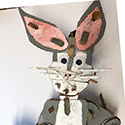 Brent Brown BRB582 | Bugs Bunny, 2019 at the Outsider Folk Art Gallery