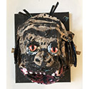 Brent Brown BRB886 | Chokey the Chimp, 2020 at the Outsider Folk Art Gallery
