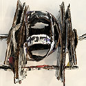 Brent Brown BRB927 | Tie Fighter #9 (Star Wars), 2021 at the Outsider Folk Art Gallery