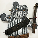 Brent Brown BRB991 | Pox the Ewok, 2022 at the Outsider Folk Art Gallery